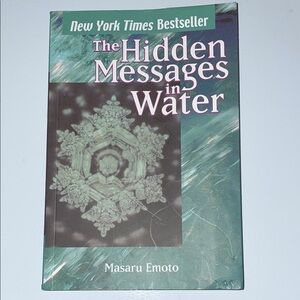 The hidden messages in water paperback by Masaru Emoto